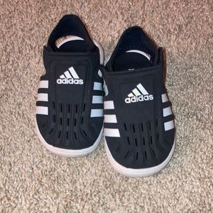 Adidas Black Velcro Sandals Toddler Size 6